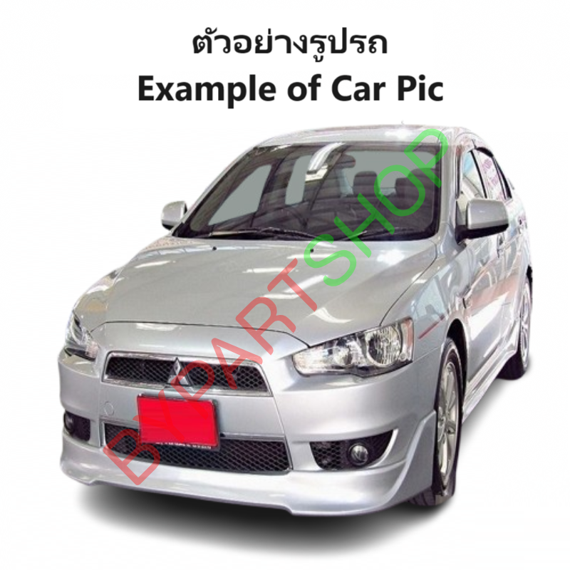 หน้ากระจัง MITSUBISHI LANCER(แลนเซอร์) EX ชุบโครเมียม ไม่มีโลโก้ ปี2008-2015 (รหัส : LANCER EX'08)