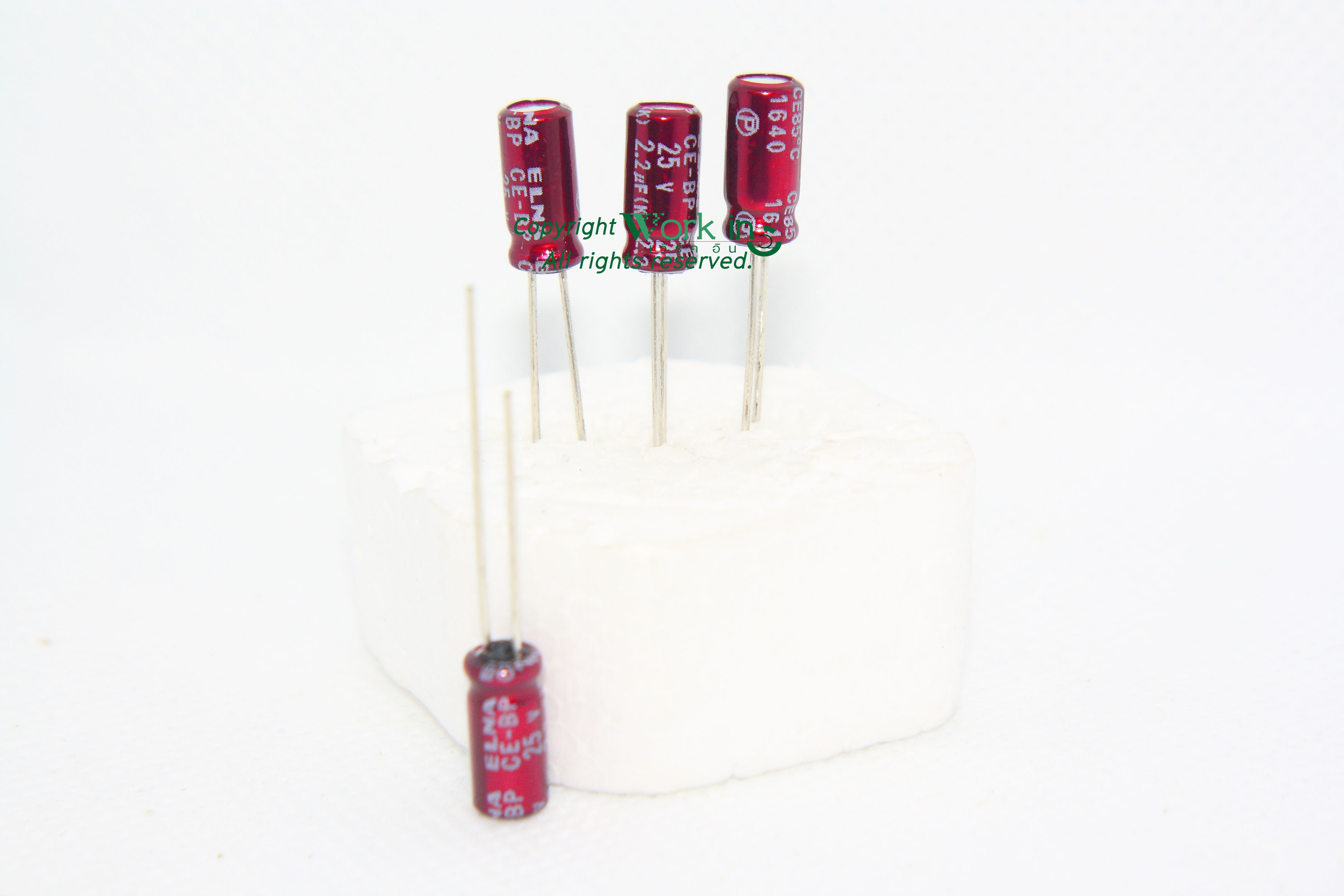 2.2uF 25v ELNA CE-BP Series Grade Audio Capacitor