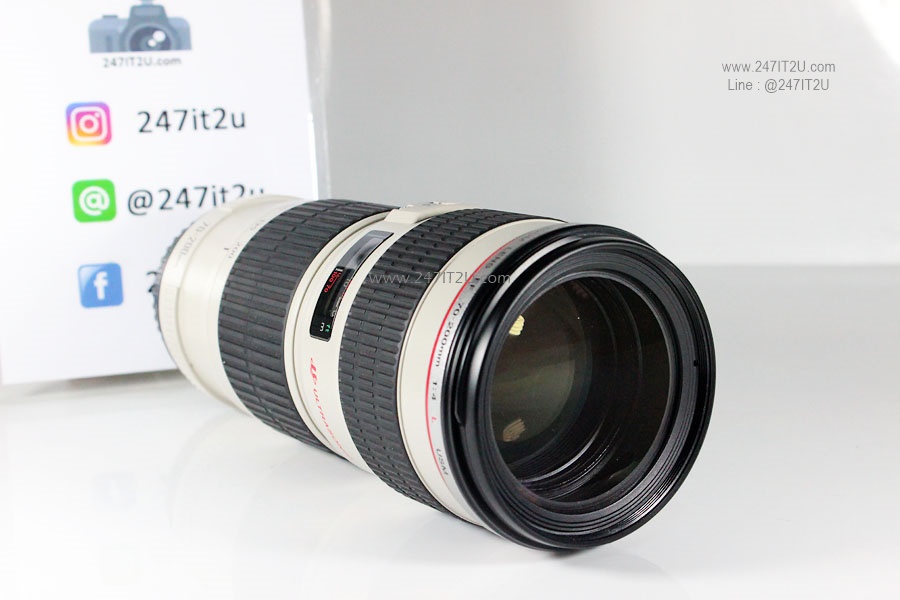 เลนส์ Canon 70-200 f4L USM ครบกล่อง