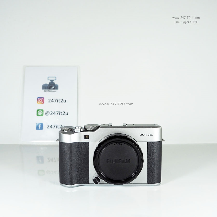 Body Fujifilm XA-5 สี Silver เครื่องศูนย์ มีกล่อง
