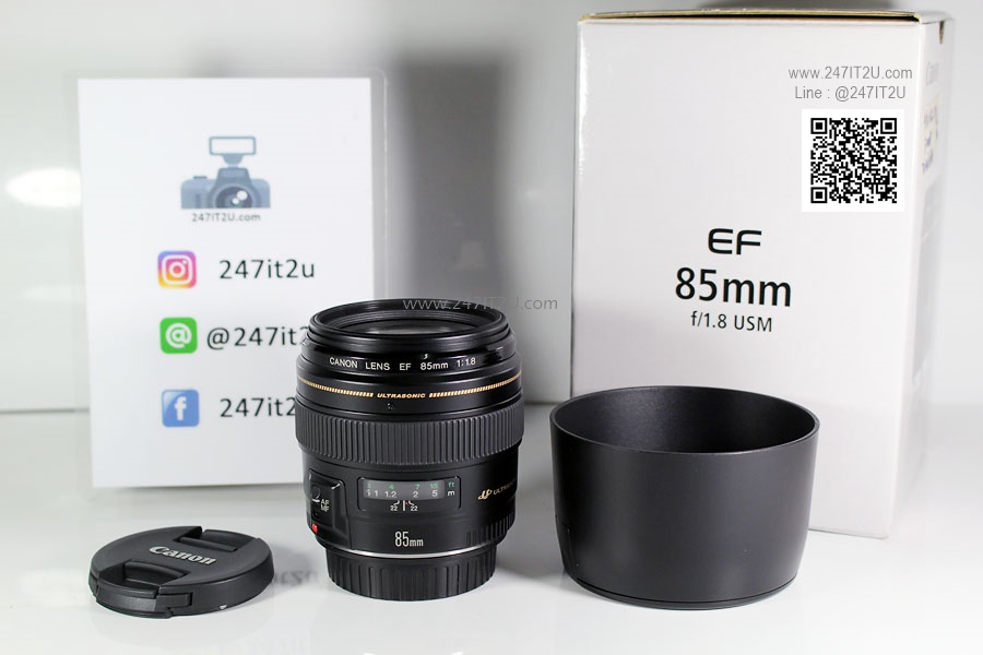 Canon EF 85mm f 1.8 USM อายุ 3 เดือน