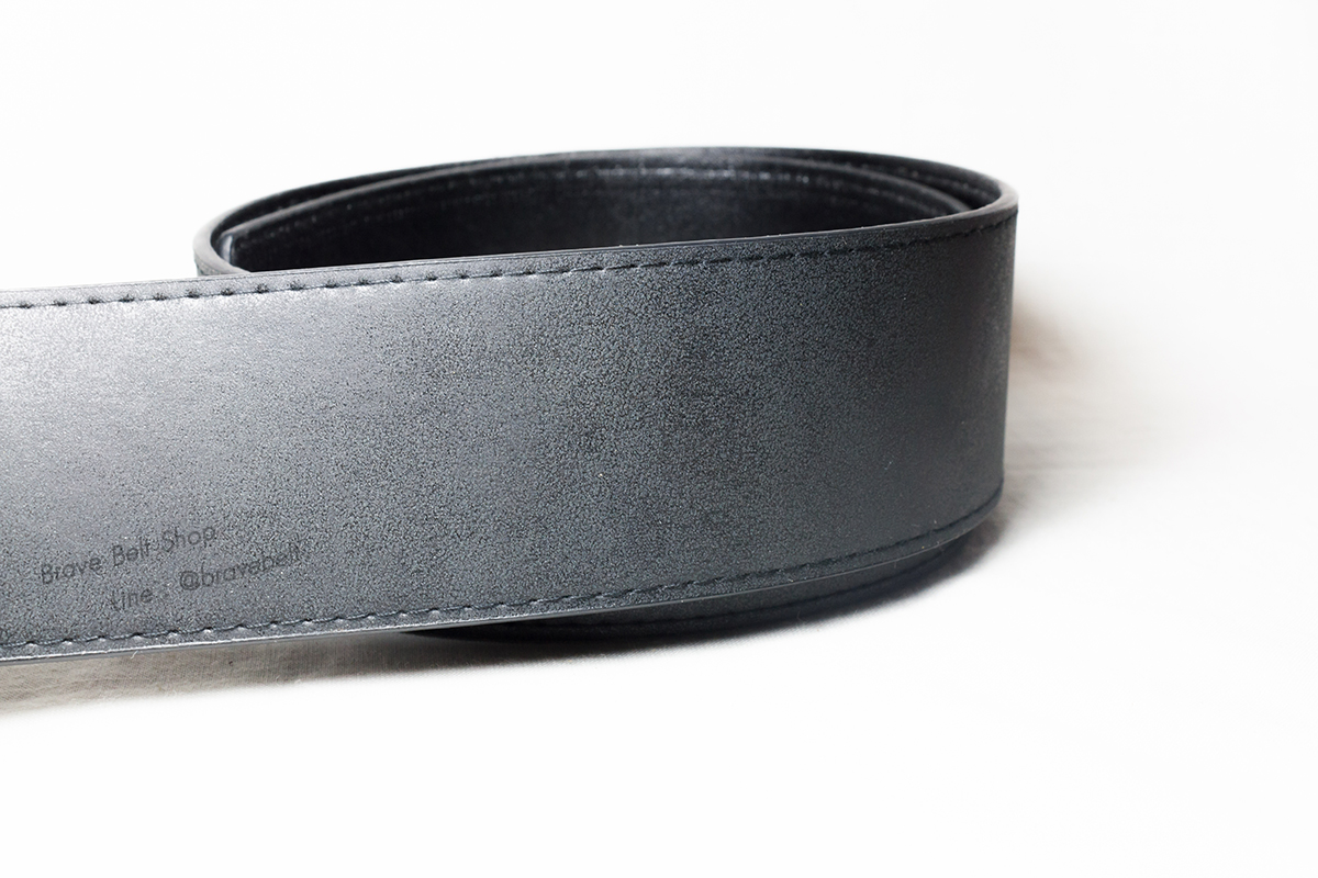 เข็มขัดผู้หญิงเอวสูง หัวทรงเหลี่บมแบบสอดหนีบ