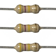 Resistors 470K Ohm 1/4W 5% Carbon Film