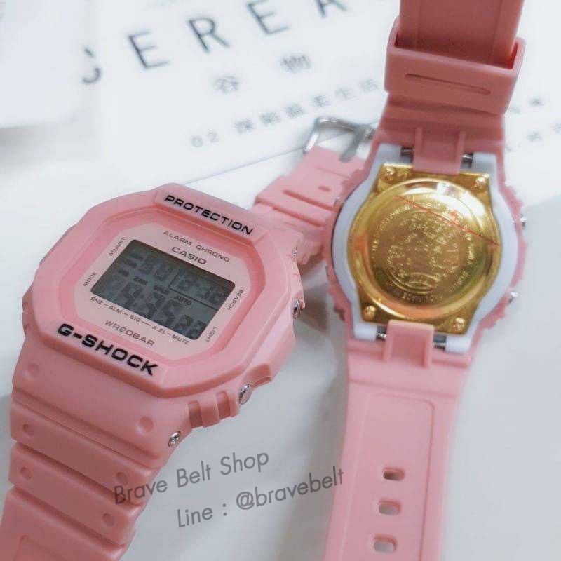 G Shock GMW-B5000 หน้ายักษ์ชมพู Topmirror