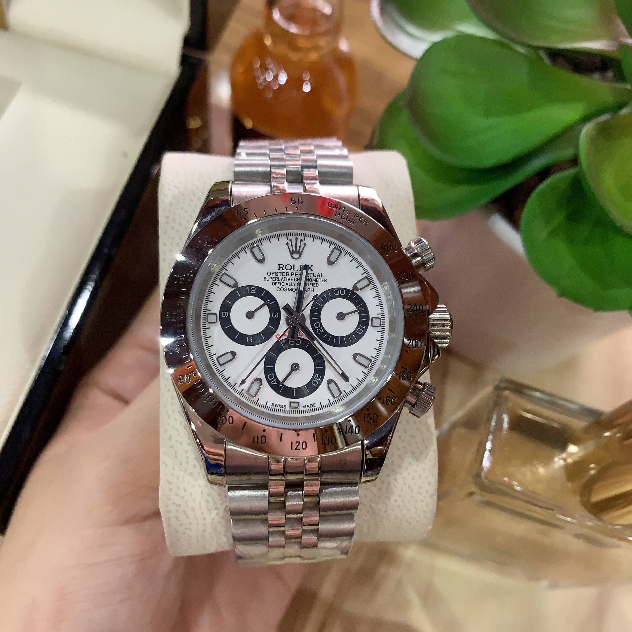 นาฬิกา Rolex Daytona Cosmograph Grade Mirror Swiss 40mm. สาย 5 ข้อ
