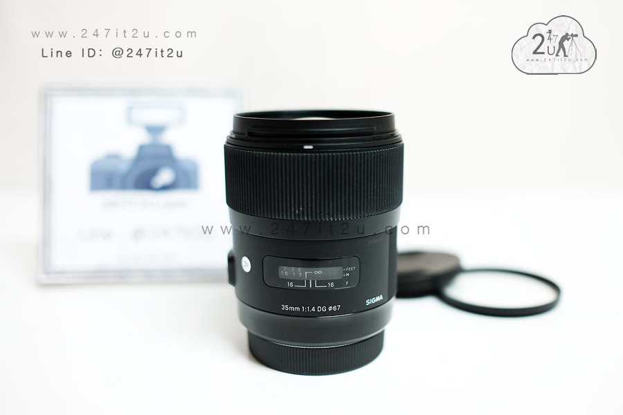 เลนส์ sigma Art 35 mm f1.4DG HSM for Canon
