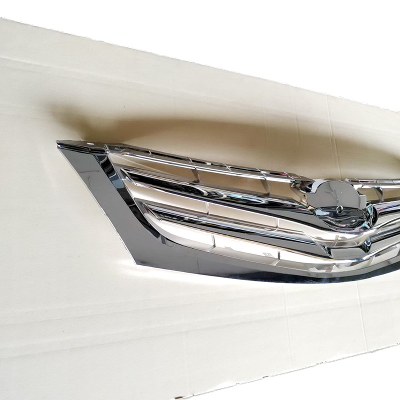 หน้ากระจัง TOYOTA INNOVA(อินโนว่า) โฉมที่2 ชุบโครเมียมล้วน ไม่มีโลโก้ ปี2008-2011 (รหัส:INNOVA'08 ชุบ)