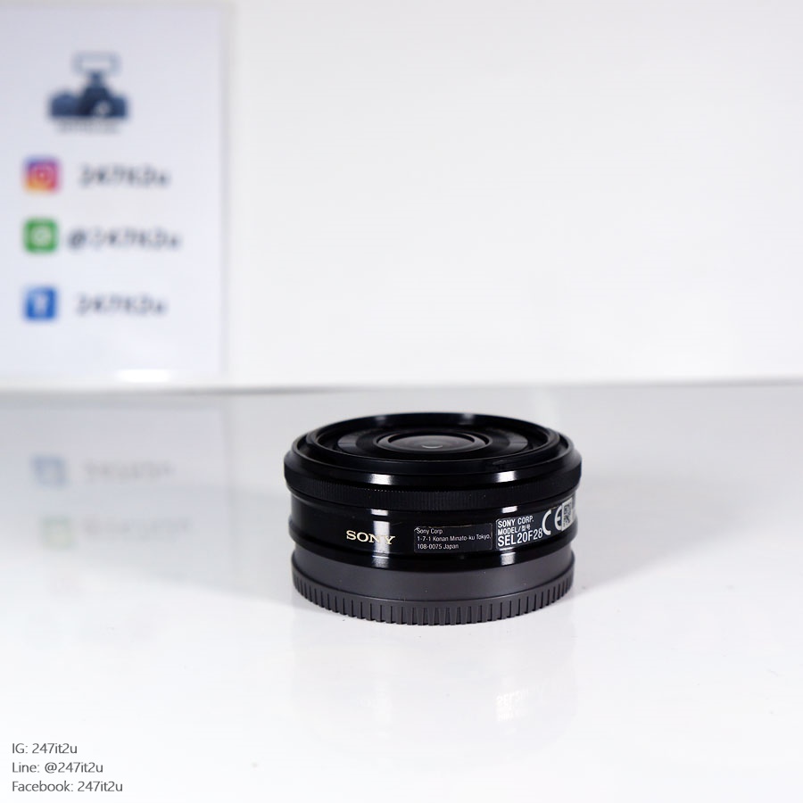 ขายเลนส์ Sony 20mm f2.8 E-mount สีดำ สภาพสวย