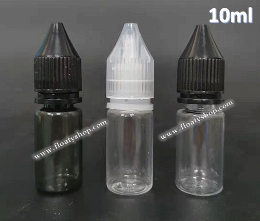 10ml PET ขวดน้ำยากอลิล่า ขวดหยด ฝาดับเบิ้ลล็อค