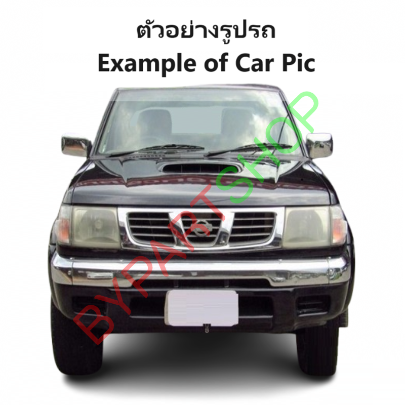 กันชนท้าย(ทรงแต่ง) NISSAN FRONTIER(ฟอนเทียร) โฉมไฟตาลึก/ตาเต็ม/ตาการ์ตูน ทุกรุ่น ปี1998-2006 (ครบชุด) KV-103