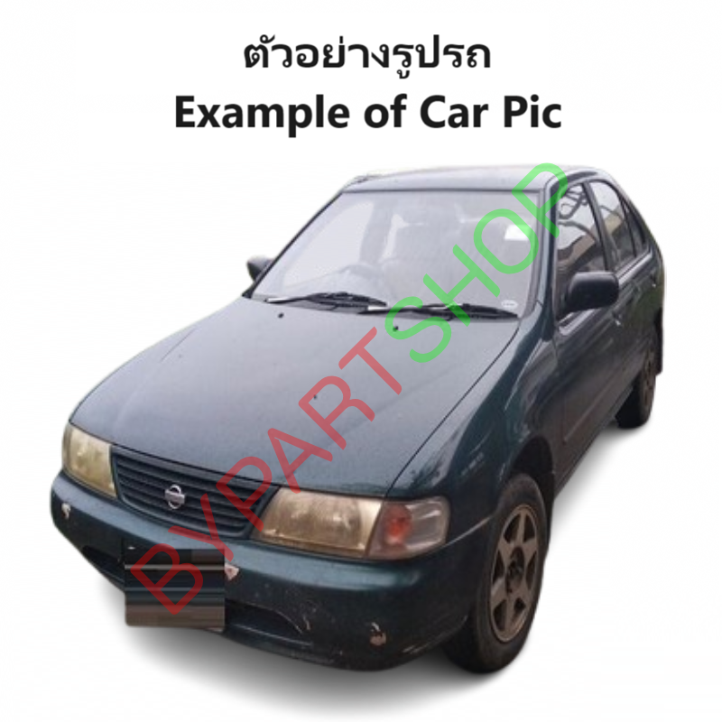 หน้ากระจัง NISSAN SUNNY(ซันนี่) B14 สีดำ(งานไม่ทำสี) ไม่มีโลโก้ ปี1994-1997 (รหัส:B14 ดำ)
