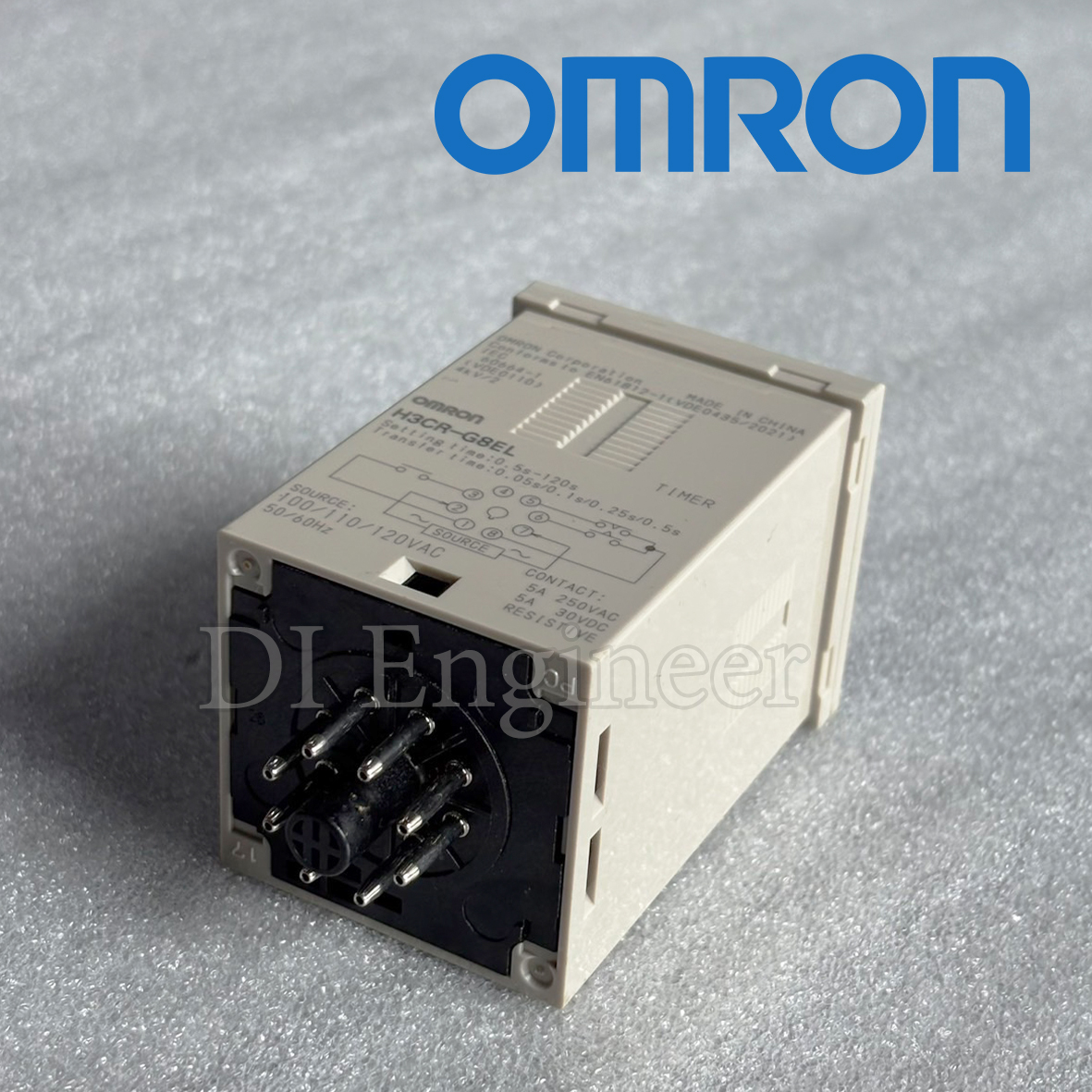 Omron Timer H3CR-G8EL 100-120VAC (ของใหม่ไม่มีกล่อง)
