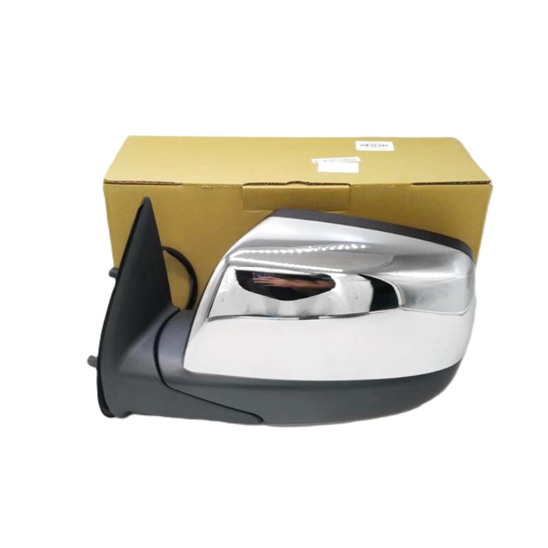 กระจกมองข้าง FORD RANGER(ฟอร์ด เรนเจอร์)/DURATORQ(ดูราทอร์ค) รุ่นปรับ+พับไฟฟ้า 5สาย ชุบโครเมียม ปี2006-2009 -ราคาต่อข้าง-