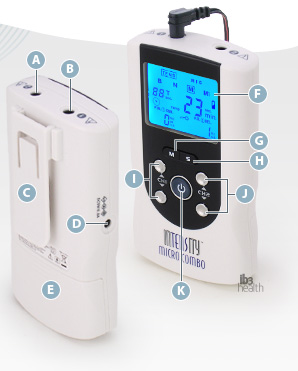 เครื่องกระตุ้นไฟฟ้า TENS & EMS InTENSity Twin Stim III Digital TENS & EMS Combo Unit