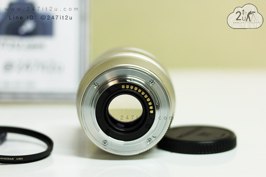 เลนส์ Olympus 75mm f1.8 สี Silver