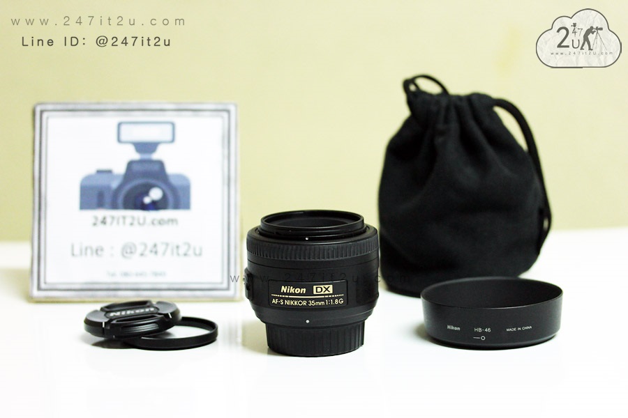เลนส์ Nikon 35mm f1.8G สีดำ
