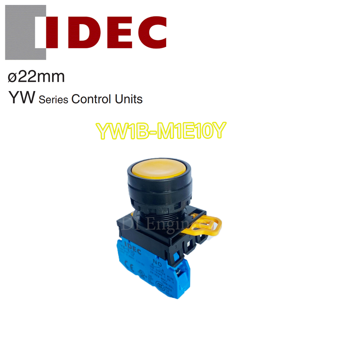 Idec Pushbutton Switch YW1B-M1E10Y