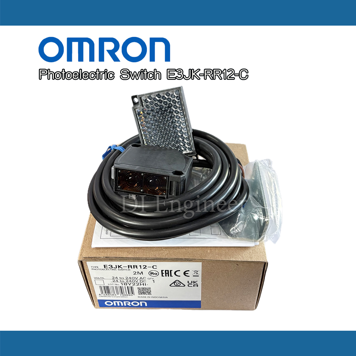 Omron Photoelectric Switch E3JK-RR12-C 2M
