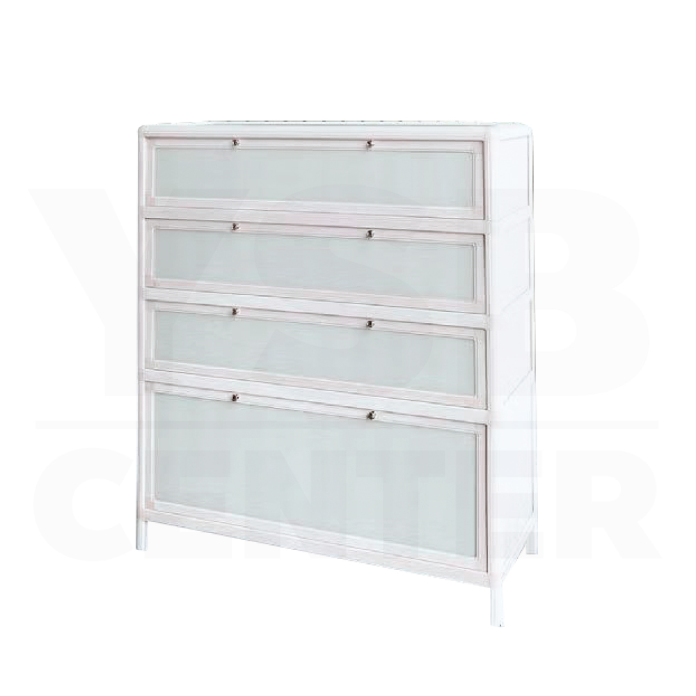 ชั้นวางรองเท้า ตู้เก็บรองเท้า อเนกประสงค์ อลูมิเนียมแท้ แข็งแรงกันน้ำ กันปลวก YL0331 - YL0334