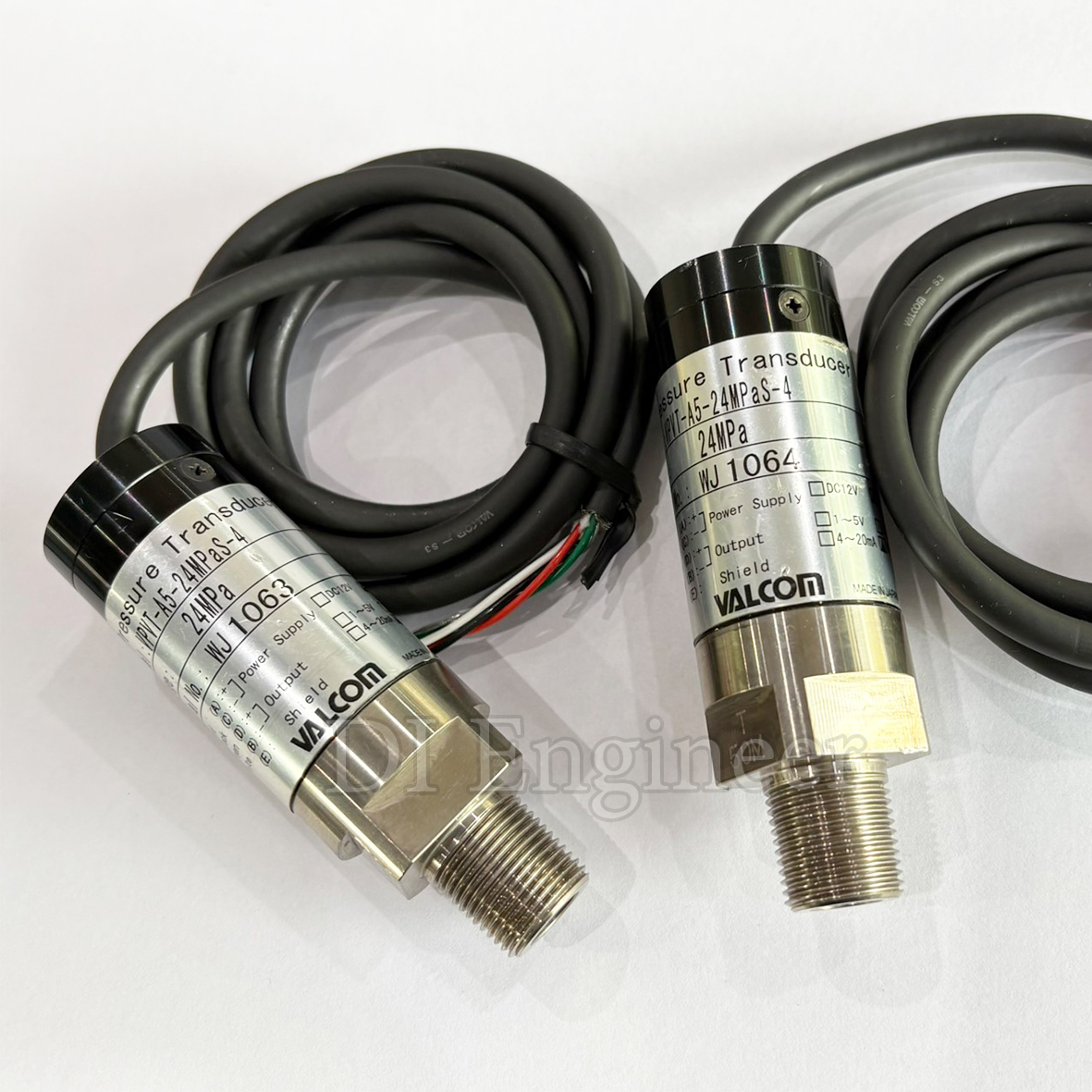 VALCOM Pressure Transducer VPVT-A5-24MPaS-4 24VDC (High Pressure)