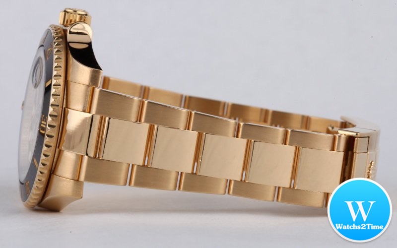 นาฬิกา Rolex Submariner Date Ceramic Automatic Stainless Steel ขอบเซรามิกดำ สีทอง