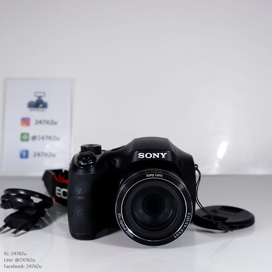 ขายกล้อง Sony DSC-H300 + เลนส์ 35x Zoom Lens สีดำ สภาพสวย