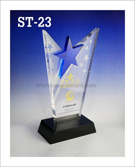 Code: ST-23 โล่อะคริลิค ความสูงตัวโล่ 8 -11 นิ้ว พร้อมเลเซอร์ข้อความและโลโก้ ลงสีได้ไม่เกิน 2 สี ***ราคาเริ่มต้นที่ 1,150 บาท (ความสูง 8 นิ้ว เมื่อสั่งสินค้า 5 ชิ้น ขึ้นไป)***