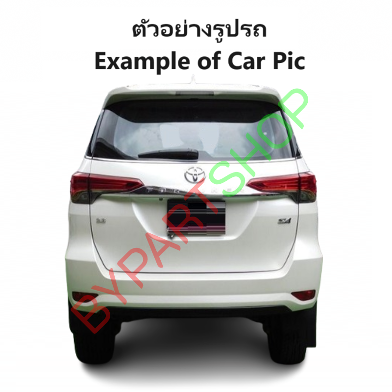 กระจกมองข้าง TOYOTA FORTUNER(ฟอจูนเนอร์) โฉมปี15 รุ่นปรับ+พับไฟฟ้า มีไฟเลี้ยว มีไฟส่องพื้น 8สาย (ไม่รวมฝาหลัง) ปี2015-2018 -ราคาต่อข้าง-