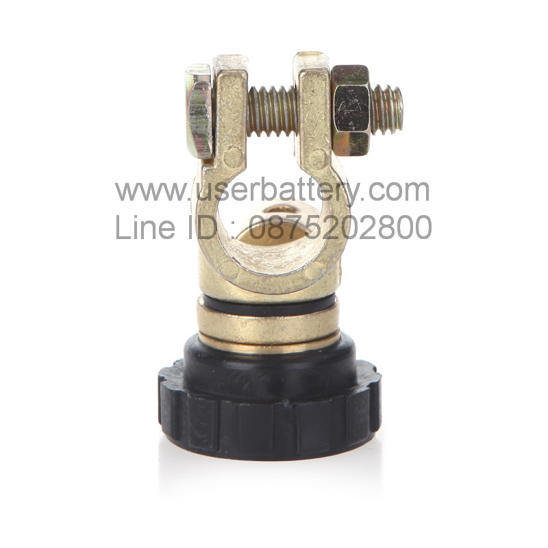 ขั้วแบตตัดกระแสไฟ สีดำ Battery Terminal Link Switch Quick Cut off