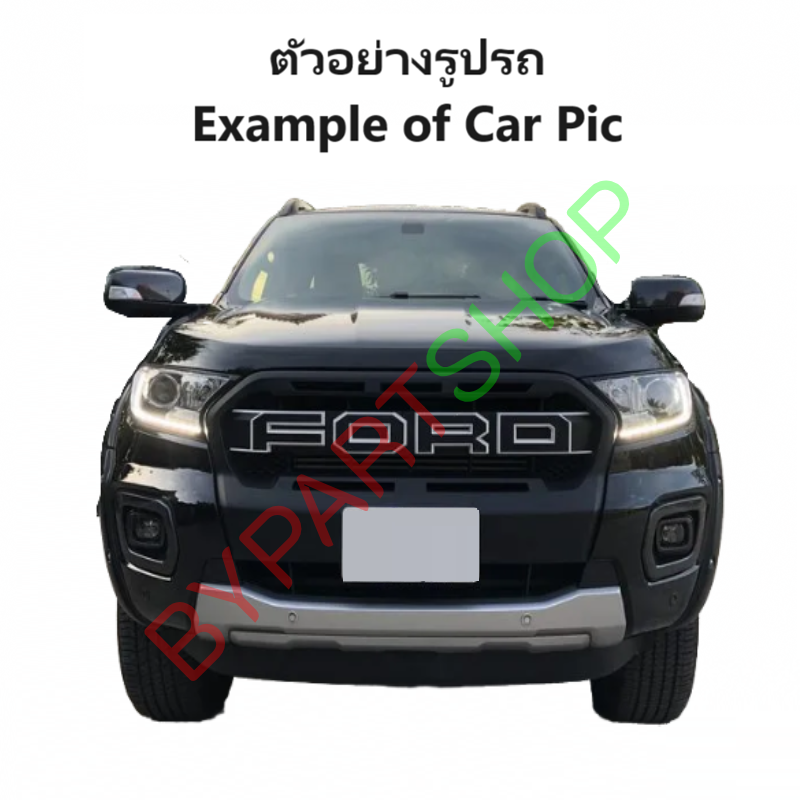 ไฟตัดหมอก/ไฟสปอร์ตไลท์ FORD RANGER(ฟอร์ด แรนเจอร์) LED XLT,WILDTRAK ฝาครอบดำ โฉมปี2019-2020 (ครบชุด) (ประกัน 6เดือน) (FD9901-LED)