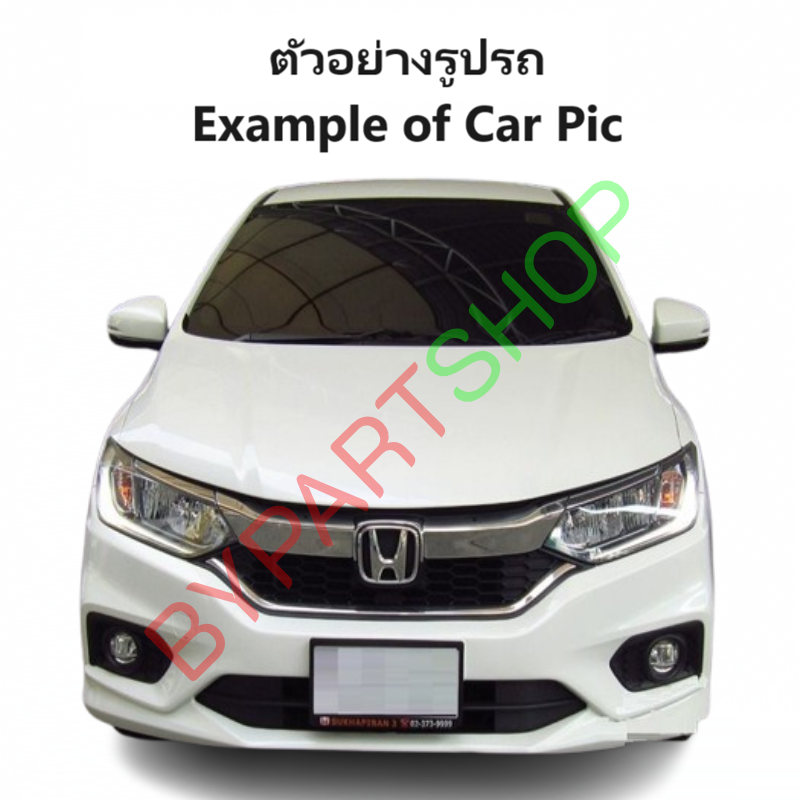 หน้ากระจัง HONDA CITY(ซิตี้) Gen4 รุ่นที่2 ชุบโครเมียม ไม่มีโลโก้ ปี2017-2019 (รหัส:CITY'17)