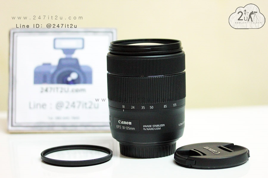 เลนส์ Canon 18-135mm f3.5-5.6 is nano USM