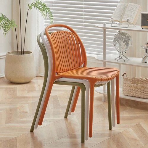 เก้าอี้พลาสติก นั่งสบาย รับน้ำหนักได้เยอะ ดีไซน์สวย สามารถซ้อนกันได้ F1C0115 - F1C0126