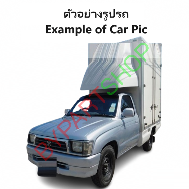 แผงนวมประตูรถยนต์ TOYOTA TIGER(ไทเกอร์)/D4D(ดีโฟร์ดี) รุ่นตอนเดียว/แคป แบบมือหมุน สีเทา ปี1998-2004 -ราคาต่อข้าง-