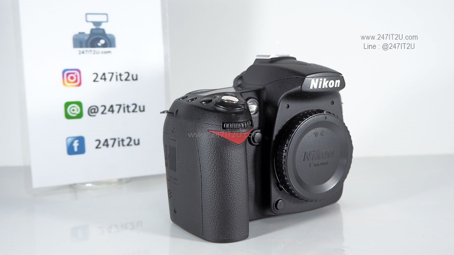 Body Nikon 90D สภาพสวย สีดำ ชัตเตอร์ 17,xxx