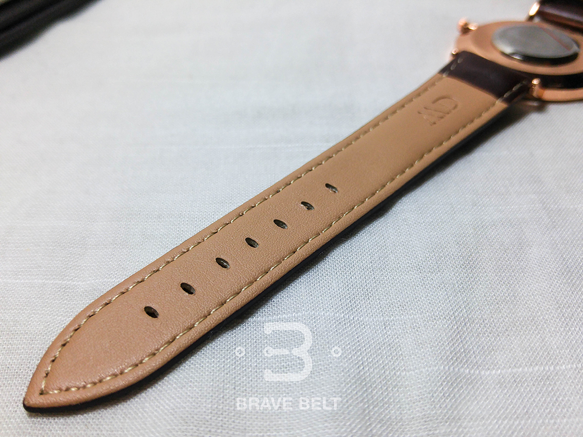 นาฬิกาวินเทจ Daniel Wellington สายหนังน้ำตาล เกรดพรีเมี่ยม