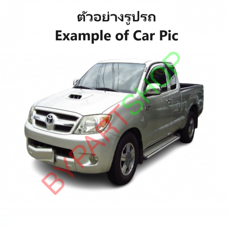 หม้อน้ำ TOYOTA VIGO(วีโก้)/VIGO SMART CAB(สมาร์ทแคป) เบนซิน หนาพิเศษ32มิล ปี2004-2010 เกียรกระปุก (อลูมิเนียมทั้งใบ) (10060/32)