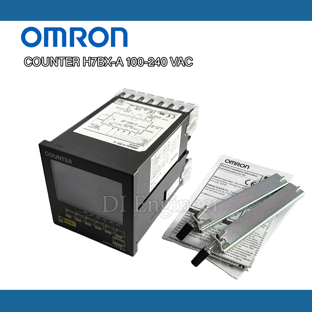 Omron Digital Counter H7BX-A 100-240VAC