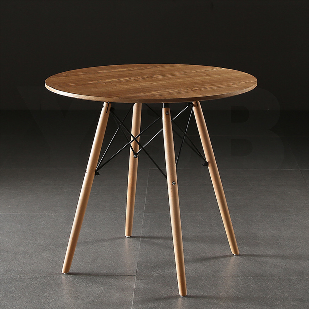 โต๊ะกลมอเนกประสงค์สไตล์โมเดิร์น แบบกลม ขนาด 80x72 cm.