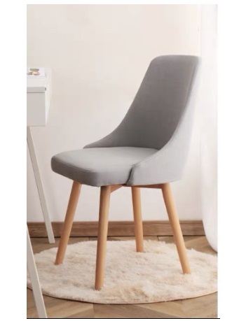 เก้าอี้ ขาไม้ เบาะฟองน้ำ แข็งแรงทนทาน รับน้ำหนักได้ดี หมุนได้ 360 องศา