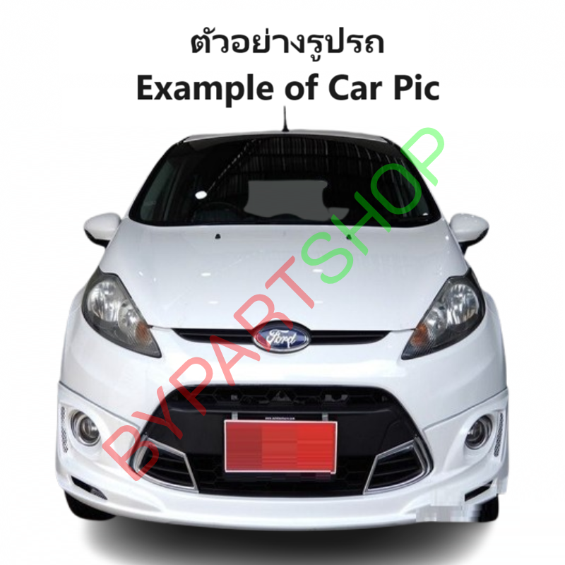 บังลมหม้อน้ำ FORD FIESTA(เฟียสต้า) 1.4-1.6cc พร้อมใบพัดลม+มอเตอร์+รีซีสเตอร์ ปี2008-2016 (ครบชุด)
