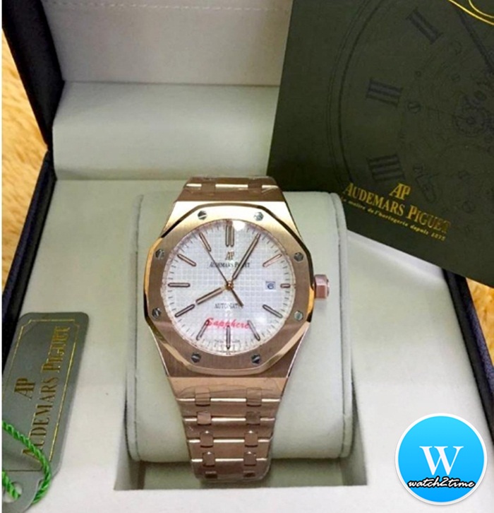 นาฬิกา Audemars Piguet Royal Oak 15400 แสตนเลสแท้ สี Gold