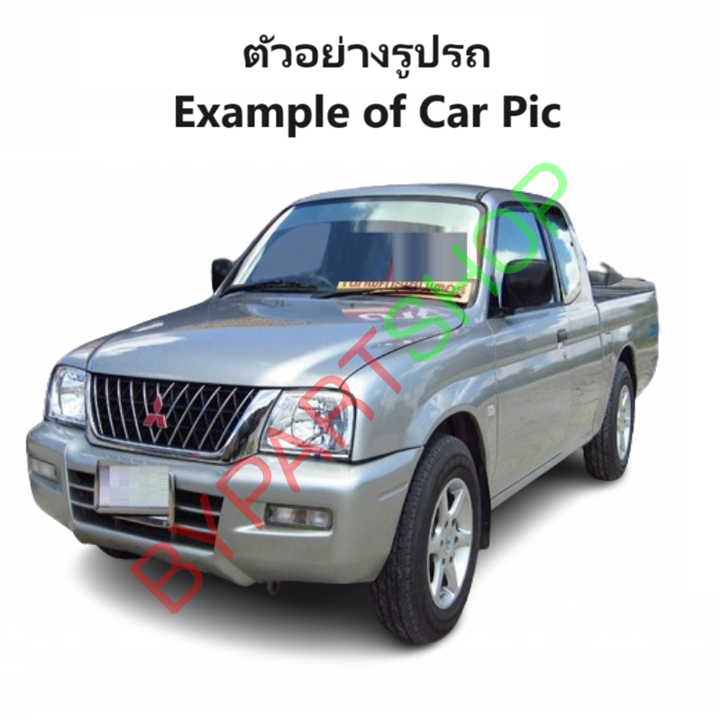 กระจกมองข้าง MITSUBISHI STRADA(สตราด้า) รุ่นปรับไฟฟ้า สีดำ(งานไม่ทำสี) ปี1996-2005 -ราคาต่อข้าง-
