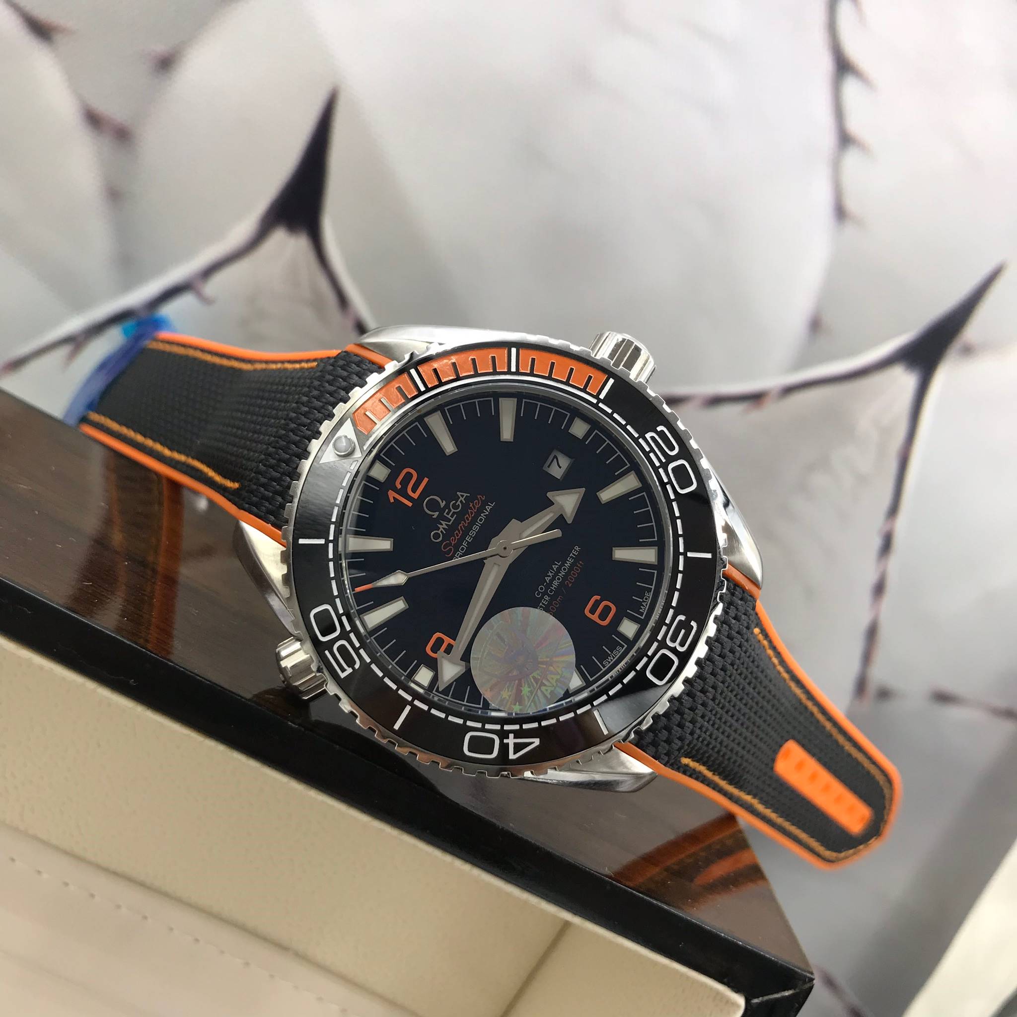 นาฬิกา Omega รุ่น Seamaster Planet Ocean Chronograph งาน CC