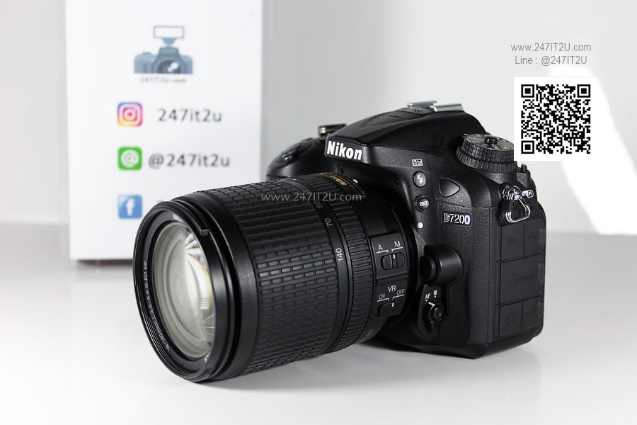 Nikon D7200 พร้อมเลนส์ 18-140mm f3.5-5.6 VR