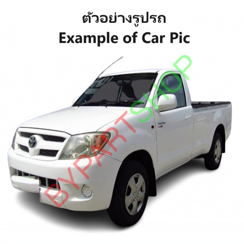 กระจกมองข้าง TOYOTA VIGO(วีโก้)/VIGO CHAMP(วีโก้ แชมป์) รุ่นปรับมือ สีดำ(งานไม่ทำสี) ปี2004-2014 -ราคาต่อข้าง-