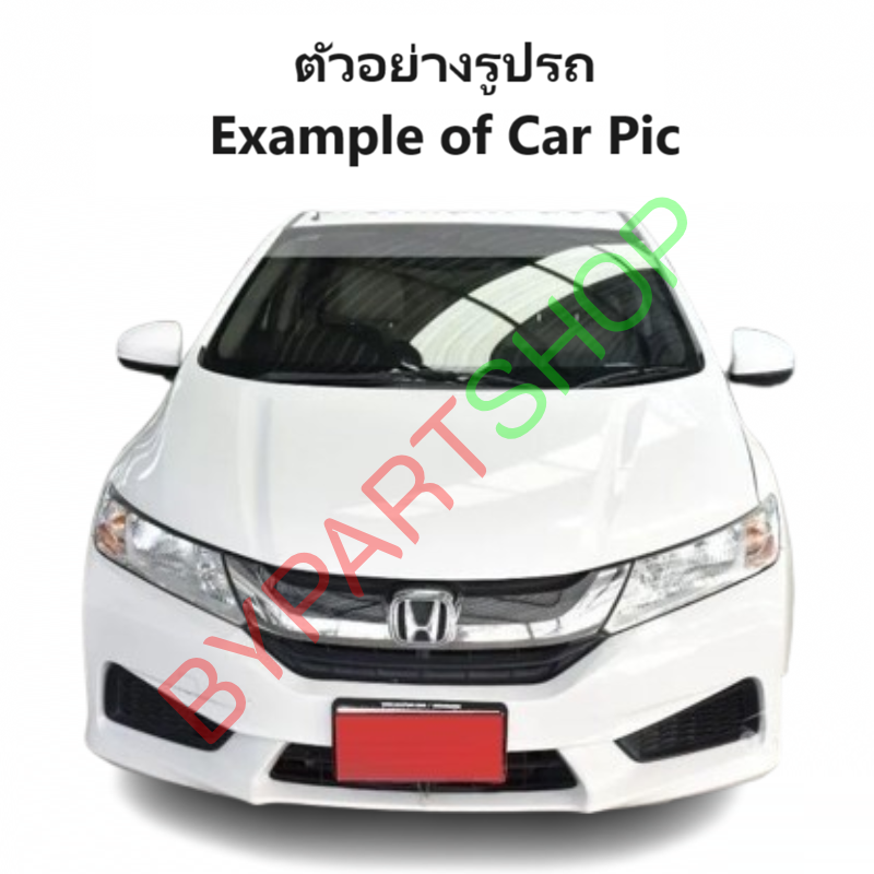 หน้ากระจัง HONDA CITY(ซิตี้) Gen4 รุ่นที่1 ชุบโครเมียม ไม่มีโลโก้ ปี2014-2016 (รหัส:CITY'14)