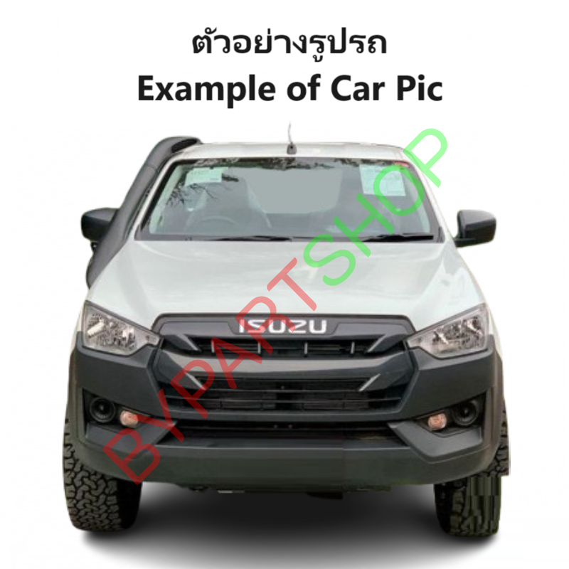 หน้ากระจัง ISUZU D-MAX(ดีแม็ก) รุ่น S spark ตัวเตี้ย สีดำเงา ครบชุด ไม่มีโลโก้ โฉมปี2020-2021(รหัส:DMAX20 2WD ดำ)
