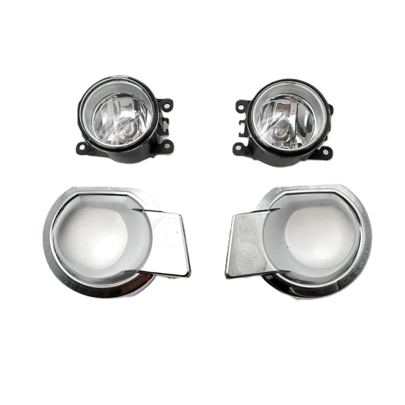 ไฟตัดหมอก/ไฟสปอร์ตไลท์ FORD RANGER(ฟอร์ด แรนเจอร์) T6 ฝาครอบชุบโครเมียม ปี2012-2014 (ครบชุด) (รับประกัน 6เดือน) (FD490E)