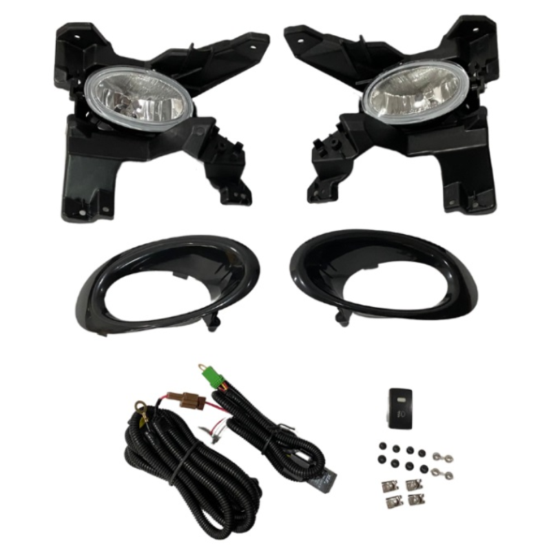 ไฟตัดหมอก/ไฟสปอร์ตไลท์ HONDA CITY(ซิตี้) ฝาครอบดำ ปี2008-2011(ครบชุด) (รับประกัน 6เดือน) (HD336B)